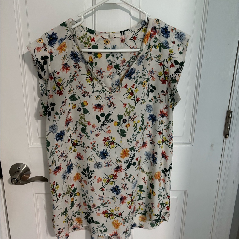 Floral Women's Top - Multicolor